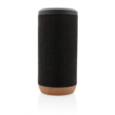 Logo trade corporate gifts image of: Baia 10W wireless speaker, cork